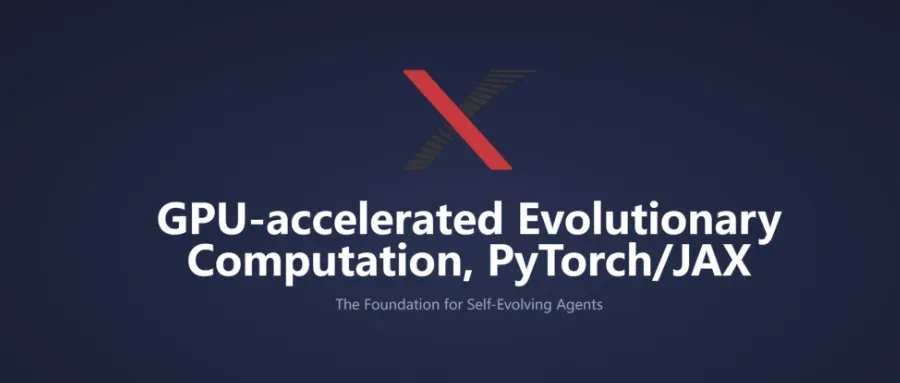 EvoX: GPU-accelerated evolutionary computation, PyTorch/JAX